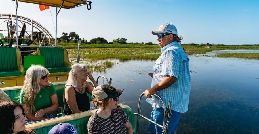 Kissimmee: Everglades Airboat Adventure Tour - Leaving Kissimmee behind at 2830 Neptune Road