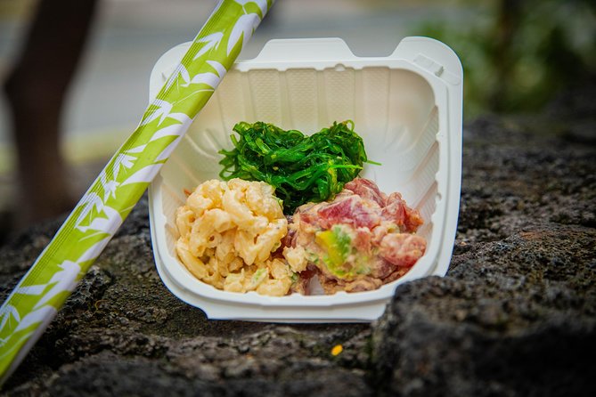 Kona Walking Food Tour - From Chowder and Poke to Musubi and Ono
