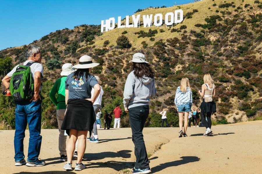 LA: Express Hollywood Sign Guided Walking Tour with Photos - First views of the Hollywood Sign and Los Angeles