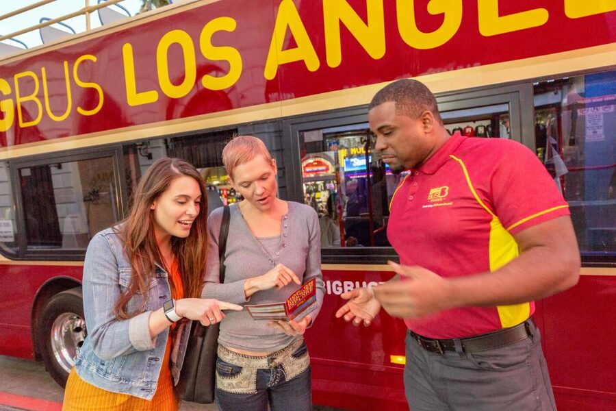 LA: Hop-on Hop-off Tour by Open-top Bus with 19 Stops - The Red Route: Hollywood, Beverly Hills, and Sunset Strip