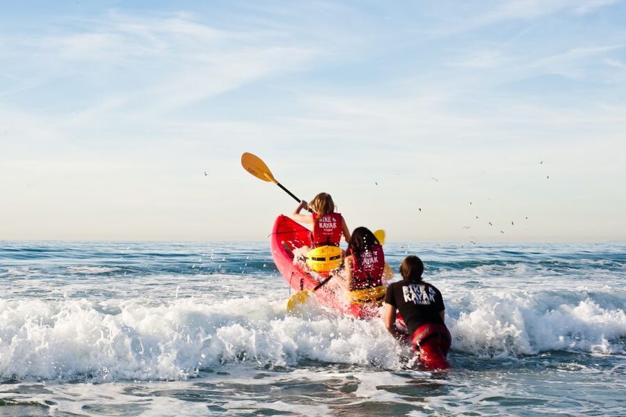 La Jolla: 2-Hour Kayak Tour of the 7 Caves - Learning the basics before launch