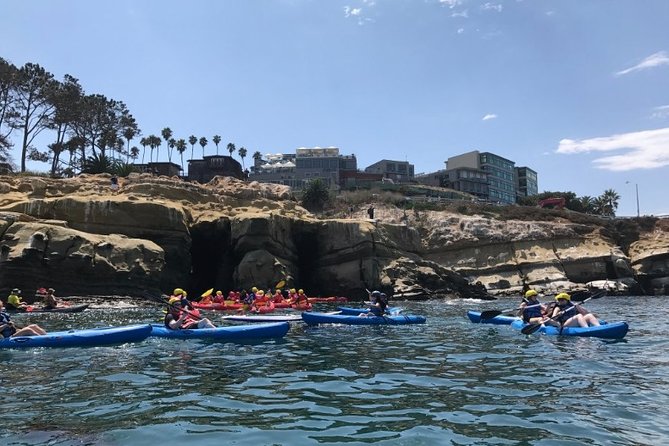 La Jolla Sea Caves Kayak Tour For Two (Tandem Kayak) - The final kayak surf ride