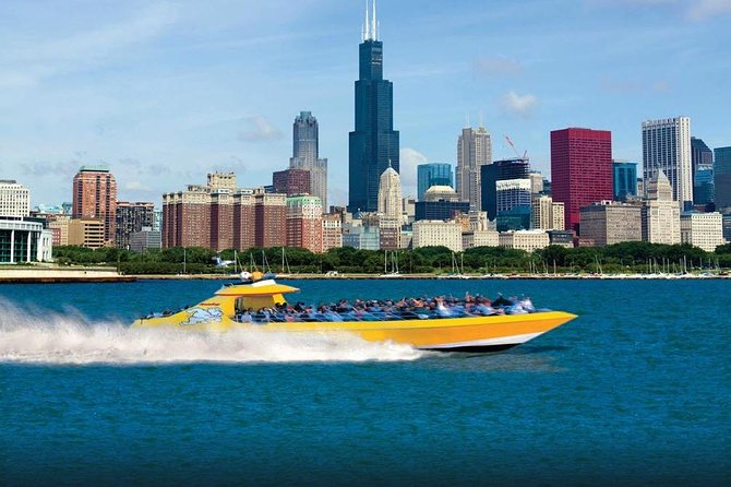 Lake Michigan 30-Minute Speedboat Ride - From Navy Pier to open water