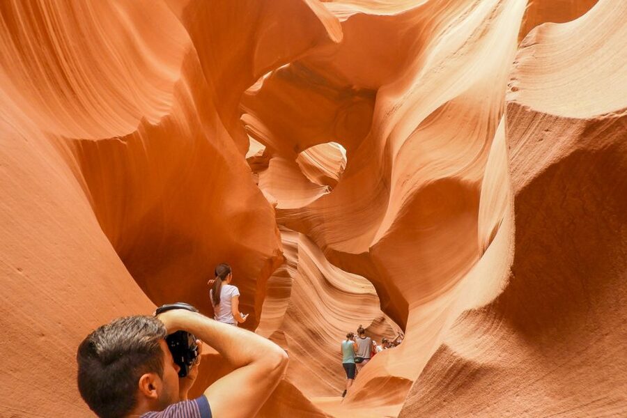 Las Vegas: Antelope Canyon & Horseshoe Bend Tour with Pickup - Glen Canyon Dam and the river country