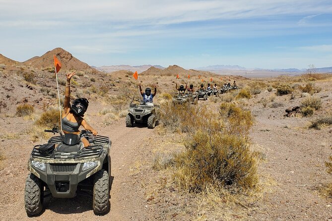 Las Vegas Desert ATV Experience - The sunset option and changing desert light