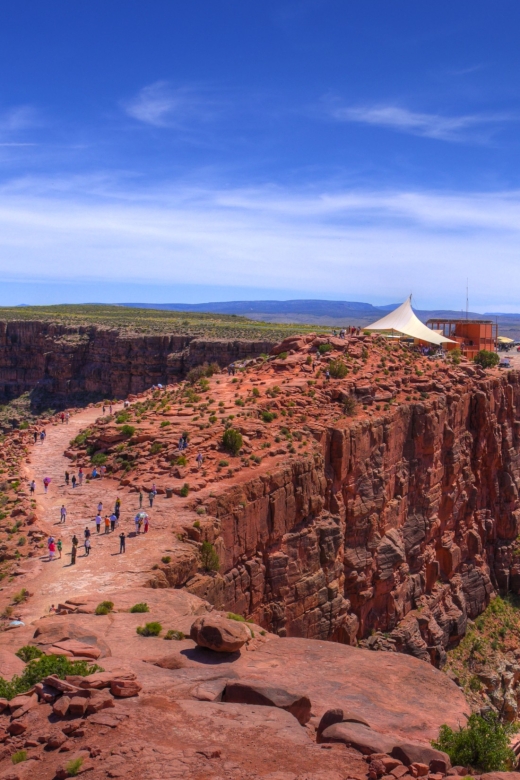 Las Vegas: Grand Canyon West Rim Tour with Optional Skywalk - Breakfast, snacks, and the long road west