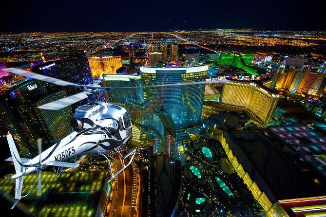 Las Vegas Helicopter Night Strip Flight Tour with Optional Dinner - Key points before you book