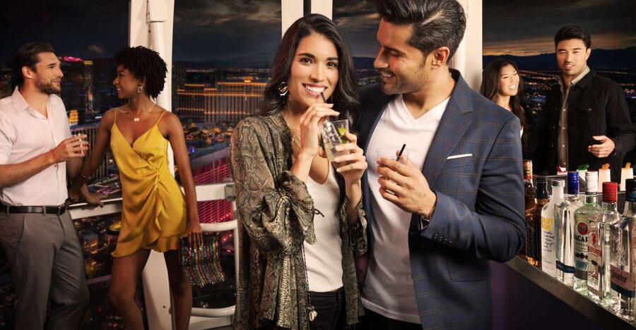 Las Vegas: High Roller Entry Ticket with In-Cabin Open Bar - Key points at a glance