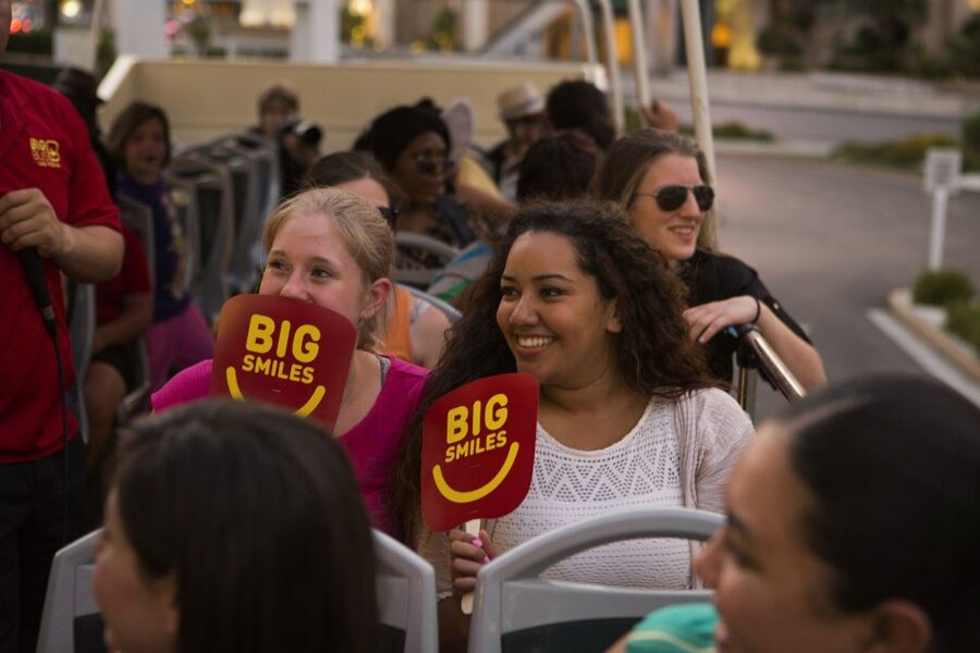 Las Vegas: Hop-on Hop-off Sightseeing Tour by Open-Top Bus - The Arts District and The STRAT