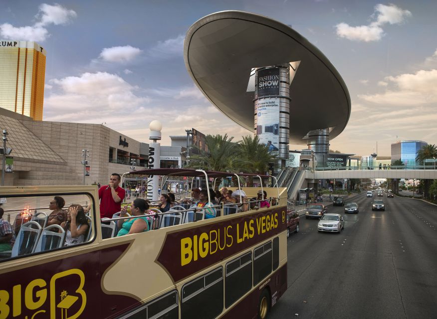 Las Vegas: Hop-on Hop-off Sightseeing Tour by Open-Top Bus - Treasure Island, Excalibur, and resort-hopping