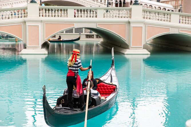 Las Vegas Super Saver: Madame Tussauds with Gondola Boat Ride - Outdoor service is not always guaranteed