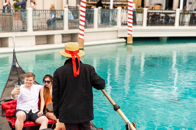 Las Vegas Super Saver: Madame Tussauds with Gondola Boat Ride - Starting under the Venetian bell tower