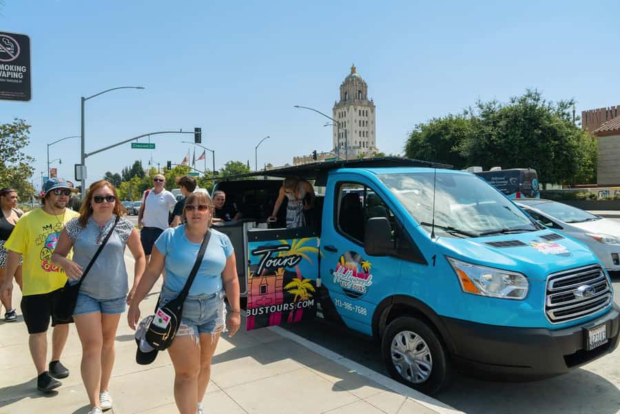 Los Angeles: Celebrity Homes and Hollywood Open-Air Bus Tour - The longer Santa Monica to Hollywood route