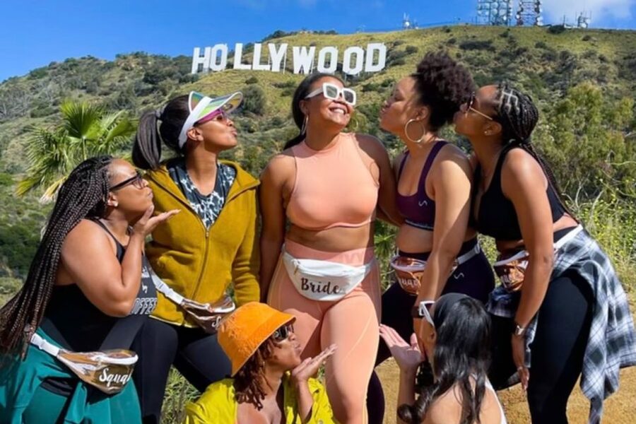 Los Angeles: Front & Back of Hollywood Sign Hike Guided Tour - The views toward Griffith Observatory and downtown