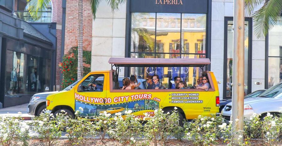 Los Angeles: Hollywood & Celebrity Homes Open-Air Bus Tour - Hollywood and Vine, then the Hollywood Bowl