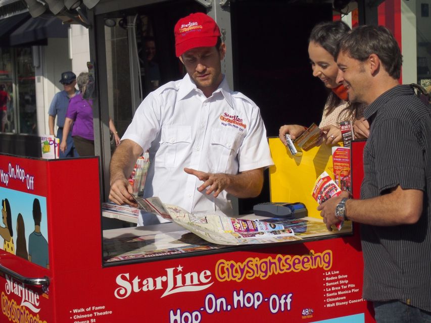 Los Angeles: Hop-On Hop-Off Bus Tour with Audio Guide - Downtown LA Purple Route: museums, markets, and city views