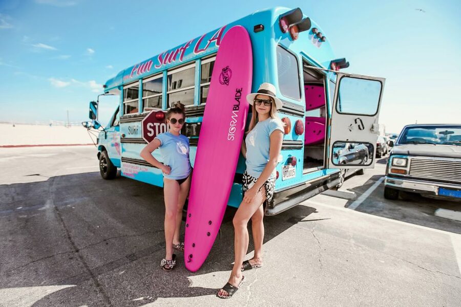 Los Angeles: Surfing Lesson in Venice Beach - The first 30 to 40 minutes: learning on the beach