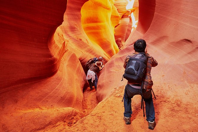 Lower Antelope Canyon Tour Ticket - Inside the sandstone corridor