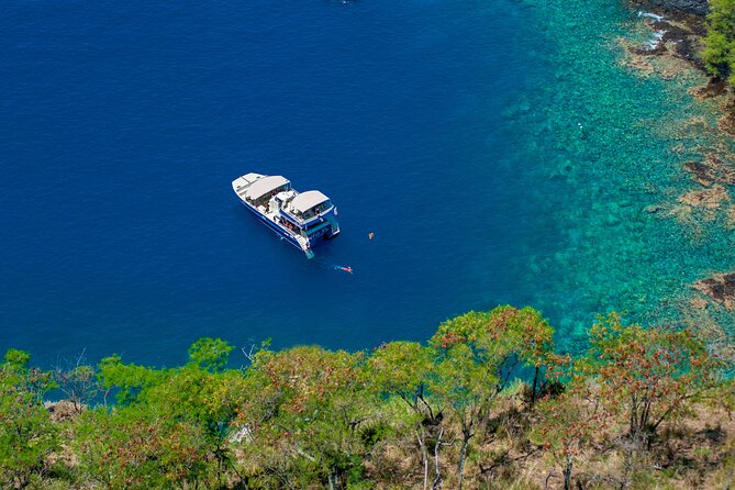 Luxury Kona Coast Snorkel Tour Including Lunch - Kealakekua Bay and the Captain Cook monument
