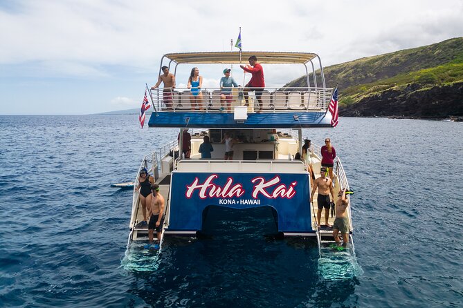 Luxury Kona Coast Snorkel Tour Including Lunch - Time in the water, then time to relax