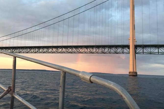 Mackinaw City Sunset Cruise - Setting out from the Mackinaw City waterfront