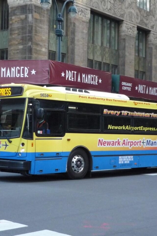 Manhattan: Bus Transfer from/to Newark Airport - Newark Airport arrival: finding the bus at Terminals A, B, and C