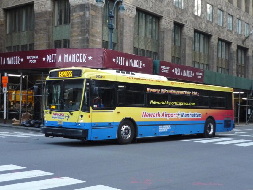 Manhattan: Bus Transfer from/to Newark Airport - What can go wrong, and how to avoid it