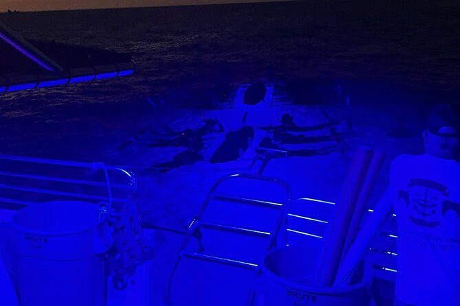 Manta Ray Night Snorkel in Kona - Garden Eel Cove after dark
