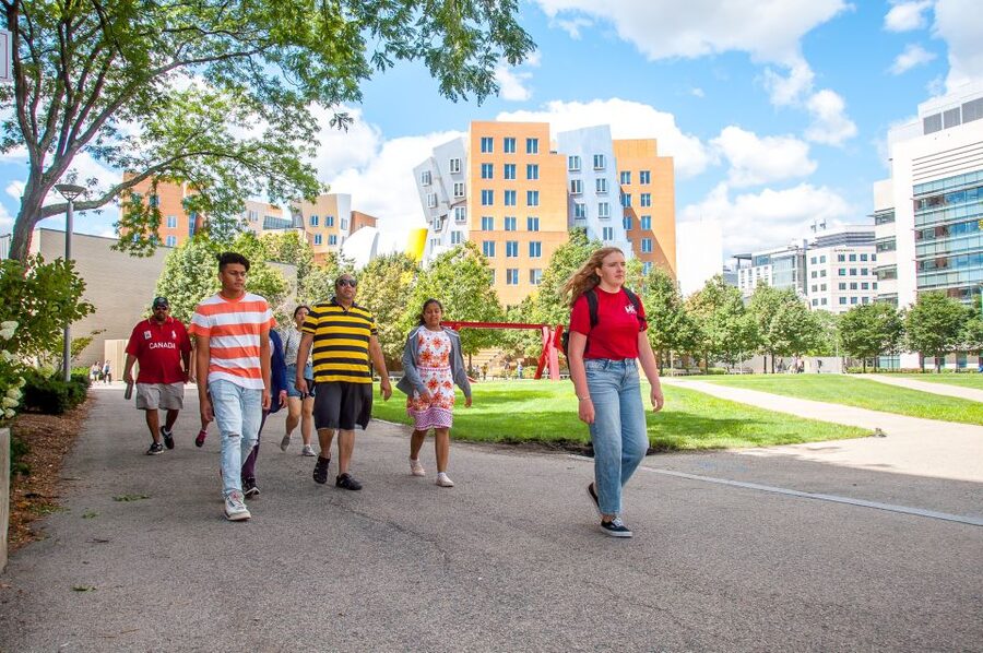 Massachusetts Institute of Technology Public Tour - The campus, the Great Dome, and MIT’s visual identity