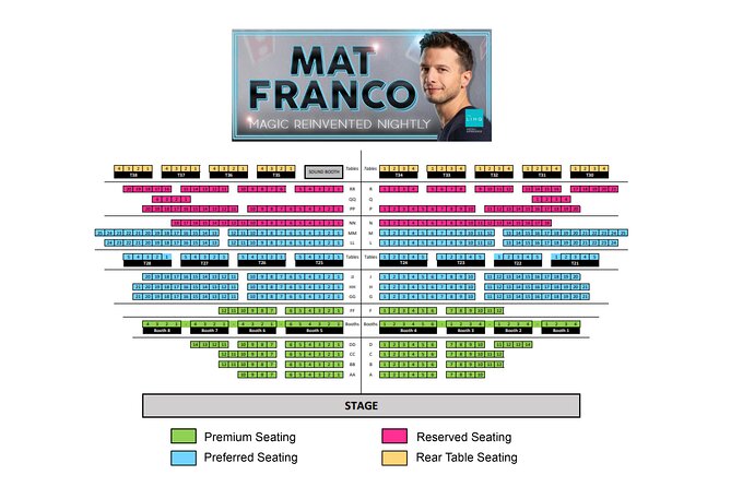 Mat Franco Magic Reinvented Nightly at the LINQ Hotel and Casino - What happens during the 90-minute performance