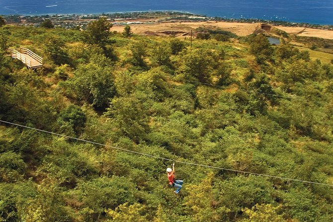 Maui 8 line Zipline Adventure: Soar above valleys & Island views - Eight lines above Maui’s eroded valleys