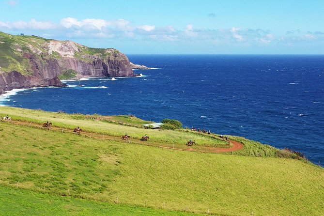 Maui Horseback Adventure at Circle M Ranch With Real Cowboys - Across Pastures Toward Waihee Valley