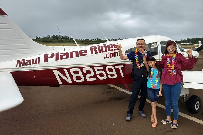 Maui -PRIVATE- Air Tour FUN: 3 Islands: (2-5 people): SEE it ALL! - Leaving Kahului for Maui’s western coast