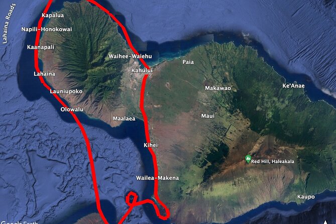 Maui -PRIVATE- Air Tour FUN: 3 Islands: (2-5 people): SEE it ALL! - Crossing toward Molokai’s East coastline