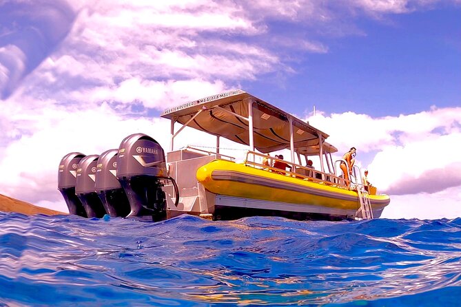 Maui Snorkel Adventure: Molokini Crater and Turtle Cove - The Super Raft ride to Molokini
