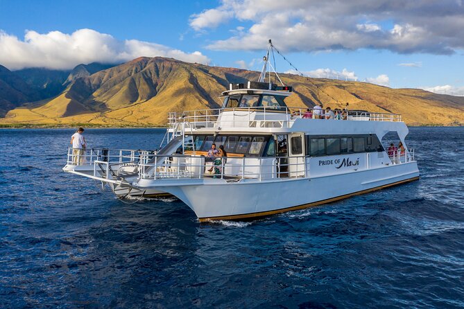 Maui Sunset Dinner Cruise - A Hawaiian Hula Experience - A buffet built around ribs, chicken, and island flavors