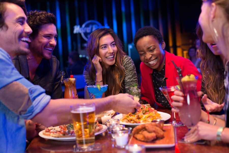 Meal at Hard Rock Cafe New York Times Square - Who will enjoy this Times Square meal?