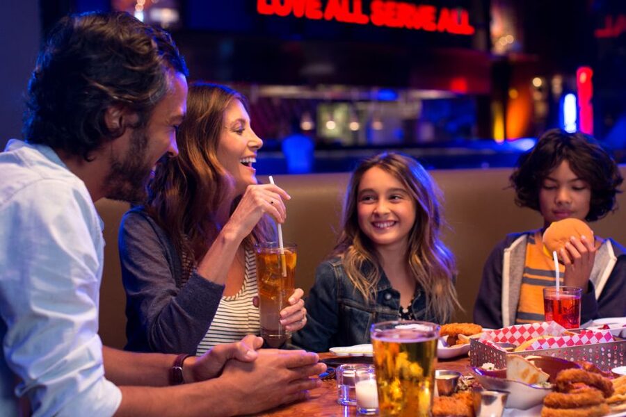 Meal at Hard Rock Cafe New York Times Square - The Rock Shop gift is a small extra