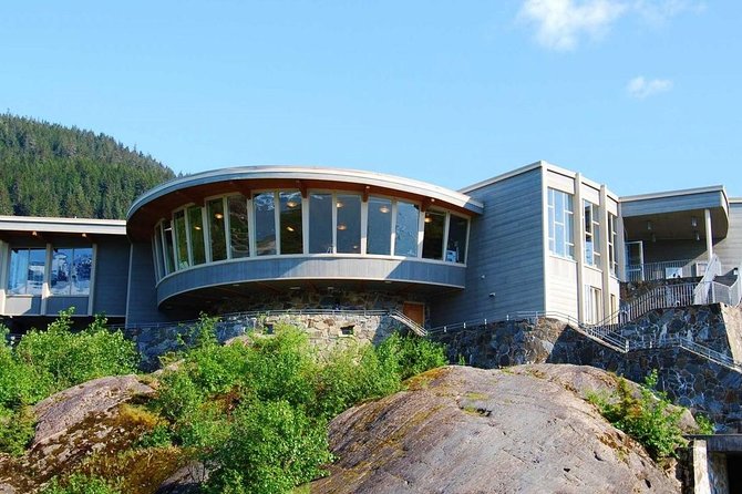 Mendenhall Glacier Visitor Center and Ultimate Whale Watch Combo - The bus ride to Auke Bay Harbor