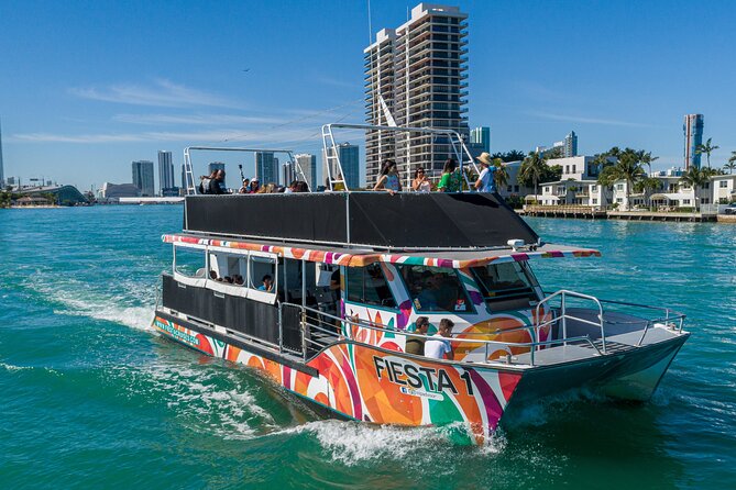 Miami Boat Tour of Celebrity Homes - The port views begin before the mansions