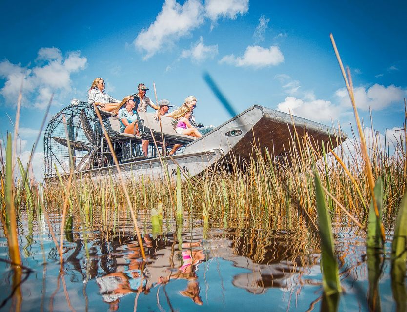 Miami: Everglades National Park Airboat Tour & Wildlife Show - The 35 to 40 minute airboat ride