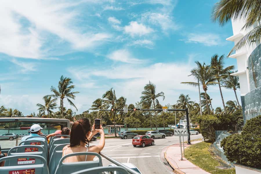 Miami: Hop-on Hop-off Open-top Bus Tour and Optional Cruise - Little Havana and Cuban culture