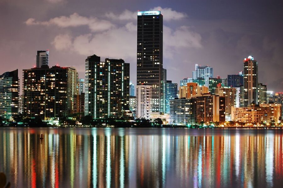 Miami: Open-top Bus Sightseeing Night Tour with Live Guide - The bridge view that makes the ride worthwhile