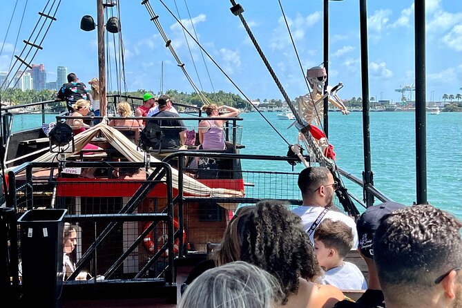 Miami Pirate Boat Tour: Skyline & Celebrity Homes - Downtown Miami from Biscayne Bay