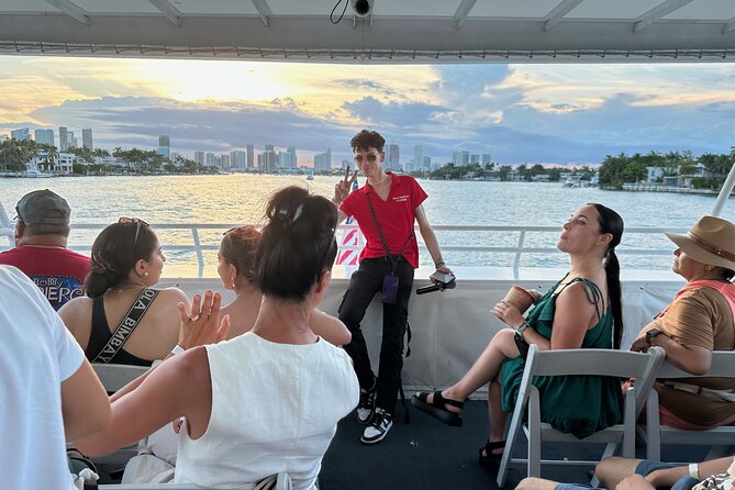 Miami Skyline Boat Cruise Past Millionaire's Homes Optional Stop - Seating, sound, and comfort onboard