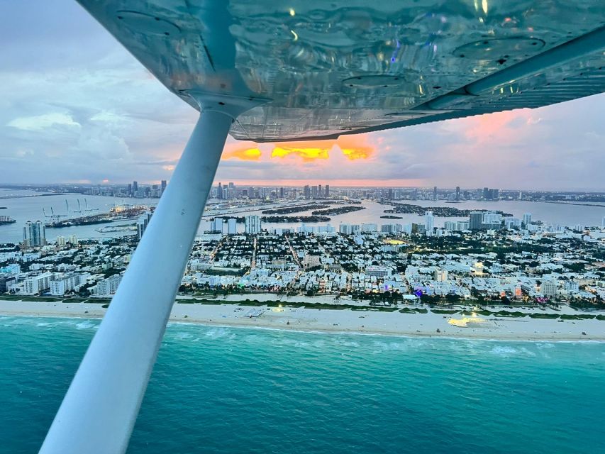 Miami: South Beach Private 35-Minute Guided Flight Tour - Key Biscayne and the Downtown skyline