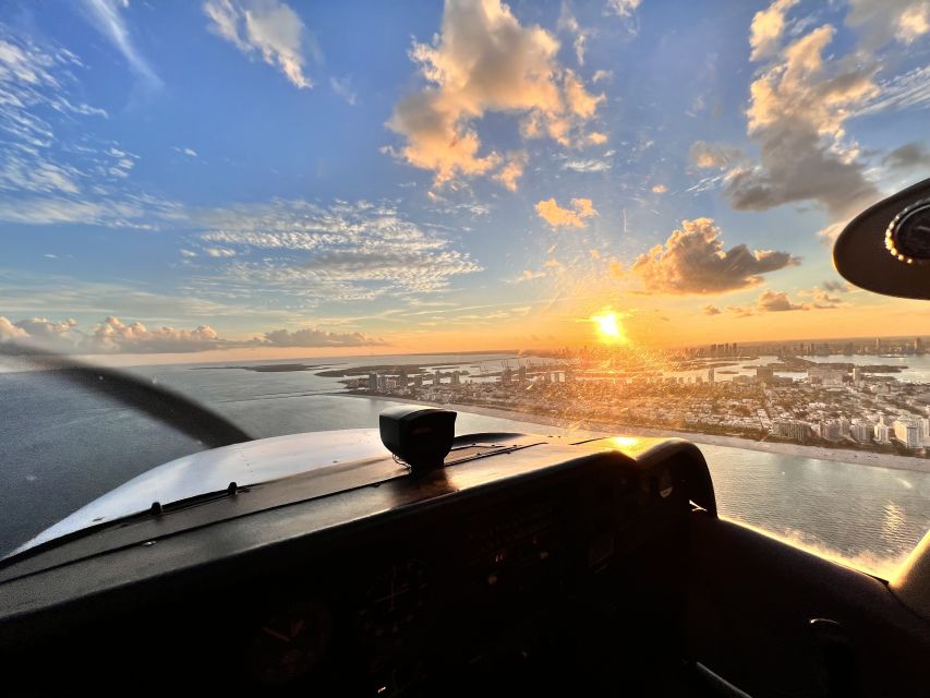 Miami: South Beach Private 35-Minute Guided Flight Tour - What the flight feels like in the air