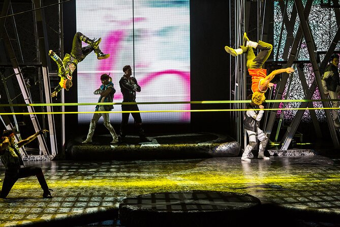 Michael Jackson ONE by Cirque du Soleil® at Mandalay Bay Resort and Casino - The visual effects are part of the storytelling