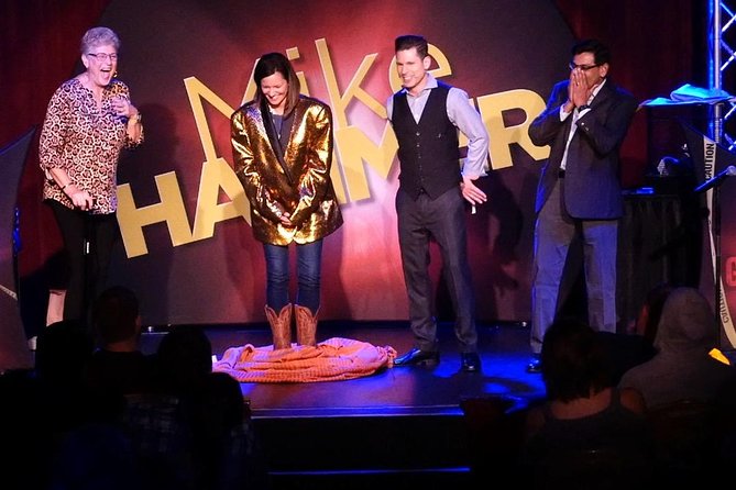 Mike Hammer Comedy Magic Show at the Four Queens Hotel - Getting to the Canyon Club at Four Queens