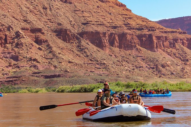 Moab Afternoon Half Day Rafting Trip - Colorado River - The shuttle ride toward Castle Valley